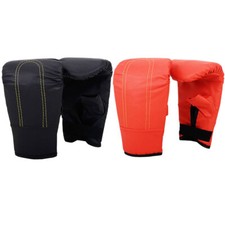 Luvas de Muay Thai Sanda de couro ecológico luvas de kick boxe adultos crianças suprimentos esportivos comprar usado  Enviando para Brazil