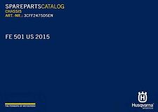 Husqvarna parts manual for sale  Lexington