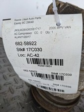 Compressor fits mazda for sale  Easley