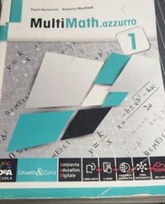 Multimath.azzurro volume ghise usato  Lumezzane