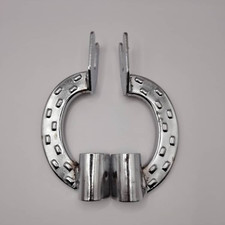 Usado, Pinos de suporte vintage cromados prata cor BMX old school NOS comprar usado  Enviando para Brazil