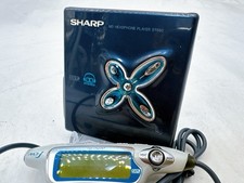 Reproductor de mini discos portátil SHARP MD-ST880 negro usado probado MDLP con control remoto segunda mano  Embacar hacia Mexico