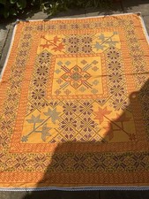 Large embroidered throw for sale  HOVE