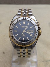 Men seiko 5m43 for sale  MANCHESTER