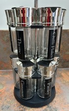 Revolving metal black for sale  SUDBURY