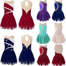 Vestido tutu sem mangas collant elegante roupa de dança balé strass infantil meninas comprar usado  Enviando para Brazil