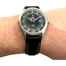 MILITAR SUÍÇO - RELÓGIO - POR CHRONO - FEITO NA SUÍÇA - 5 ATM - Ø42MM comprar usado  Enviando para Brazil