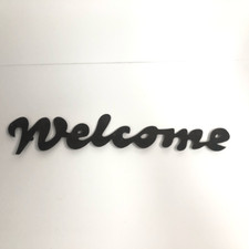 Rustic metal welcome for sale  Port Washington