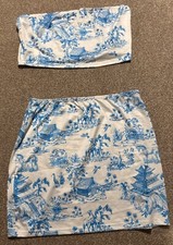 Piece oriental blue for sale  WORTHING
