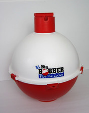 O refrigerador "flutuante" THE BIG BOBBER comporta 12 latas para acampamento trailer tubo pesca DIVERTIDO comprar usado  Enviando para Brazil