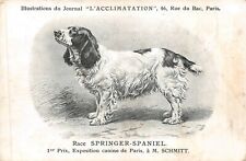 Cpa chien journal d'occasion  Rioz