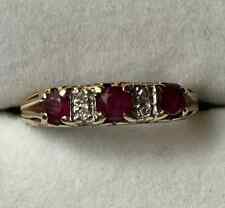 Vintage ruby diamond for sale  LONDON