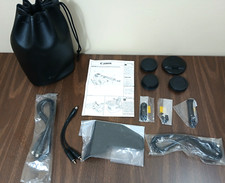 Bolsa Canon y accesorios tipo cuero para equipos de video audio artículos de colección segunda mano  Embacar hacia Mexico