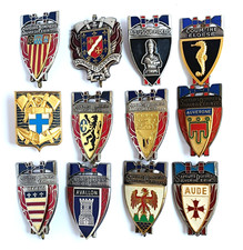 Lot insignes sapeurs d'occasion Lot insignes sapeurs d'occasion  Bordeaux-