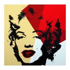Usado, Serigrafia Andy Warhol "Golden Marilyn 11.42" edição limitada de domingo comprar usado  Enviando para Brazil