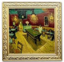 2023 Niue 1 oz Prata Vincent Van Gogh The Night Cafe Nova CAIXA CERTIFICADO DE AUTENTICIDADE Vintage 999 comprar usado  Enviando para Brazil