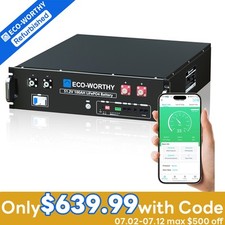 Eco worthy 5.12kwh for sale  Los Angeles