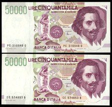 Repubblica italiana 50000 usato  Spinetoli