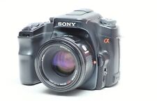 Câmera Digital SLR Sony Alpha A100 10.2MP com Lente AF 50mm F1.7 comprar usado  Enviando para Brazil
