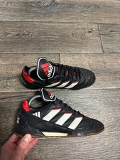Botas de futsal masculinas vintage Adidas Predator 1999 Reino Unido 7,5 EUA8 EU41 1/3 comprar usado Botas de futsal masculinas vintage Adidas Predator 1999 Reino Unido 7,5 EUA8 EU41 1/3 comprar usado  Enviando para Brazil