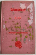 Wolseley car owners for sale  LEICESTER