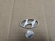 Hyundai OEM Metal 2.125" Volante Bocina Pad Botón Emblema Insignia Logo Nombre segunda mano  Embacar hacia Argentina