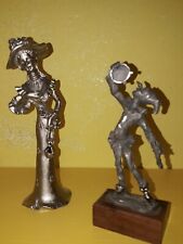 Statuette peltro cesellato usato  Citta della Pieve