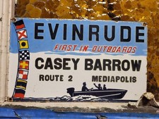 Vintage evinrude porcelain for sale  Shavertown