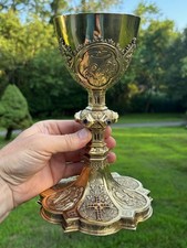 Traditional gothic chalice for sale  Danbury