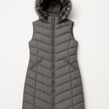 Long puffer gilet for sale  EPPING