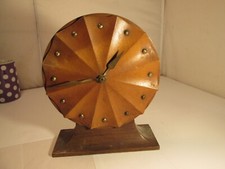 Wooden clock c1930s for sale  LOCHGILPHEAD
