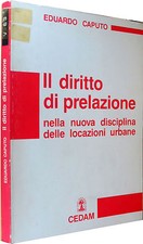 Caputo diritto prelazione. usato  Milano