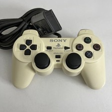 Genuíno Oficial Sony PlayStation Analógico PS1 PS2 Controle SCPH-1200 Branco comprar usado  Enviando para Brazil