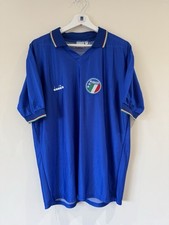 Usado, Camisa de futebol vintage 1990 Itália casa original, Diadora tamanho GG comprar usado  Enviando para Brazil