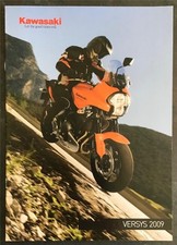 Folheto de vendas de motocicletas KAWASAKI VERSYS 650cc 2009 #E99941-2413 comprar usado  Enviando para Brazil