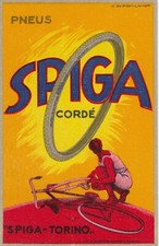 Usado, Pubblicitarie  -  Pneus Spiga corde  -  Firmata Dudovich  - Bellissima comprar usado  Enviando para Brazil
