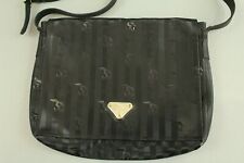 * Vintage Maison Mollerus Damska torebka Crossbody Torebka Czarna Winylowe logo  na sprzedaż  PL