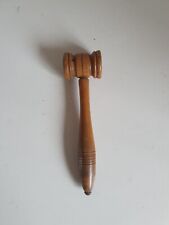 Vintage wooden gavel for sale  LEEDS