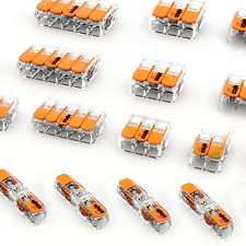 Conectores de cabo de fio elétrico compactos WAGO 221 1 a 5 portas Reino Unido comprar usado  Enviando para Brazil