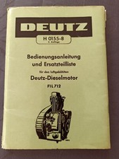 Deutz dieselmotor f1l712 gebraucht kaufen  Aurach
