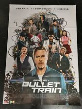 Bullet train locandina usato  Brescia