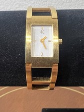 Relógio feminino CK Calvin Klein pulseira de ouro , usado comprar usado  Enviando para Brazil