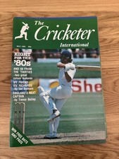 Cricketer international may for sale  CARDIFF