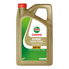 5 LITRI OLIO CASTROL EDGE TURBO DIESEL 5W40 C3 VW 505 01 API SN/CF RN0700 RN0710, usado comprar usado  Enviando para Brazil