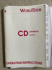 Wurlitzer jukebox cdm41 for sale  BECCLES
