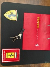 Ferrari badge leather for sale  Lodi