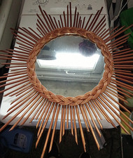 Vend miroir osier d'occasion  Sarreguemines