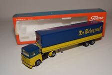 S TEKNO SCANIA 141 AKTUELLER TELEGRAFENTRUCK MIT ANHÄNGER NEAR MINT BOXED comprar usado  Enviando para Brazil