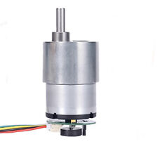 Usado, Motor de engrenagem JGB37-520 DC 6V 12V 6RPM-1590RPM com codificador de hall de medição de velocidade comprar usado  Enviando para Brazil