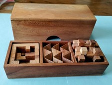 Wooden brain teaser for sale  Blairsville